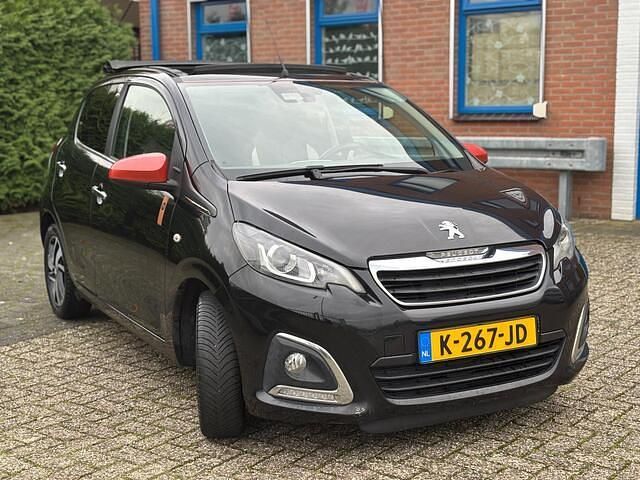 Occasion Peugeot 108 Roland Garros 82 PK (60 kW) 2015 Zwart Cabriolet