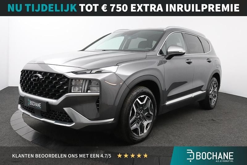 Grijs Gebruikt 2022 Hyundai Santa Fe Comfort SUV | € 33.695 (Eerlijke prijs) - Afbeelding 1/4