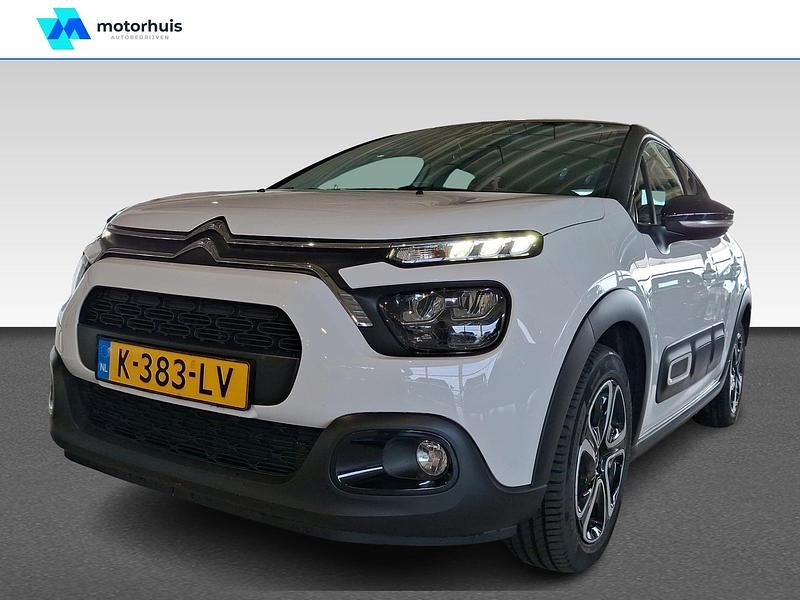 Wit Occasion 2021 Citroën C3 Feel Hatchback | € 10.940 (Eerlijke prijs) - Afbeelding 1/4