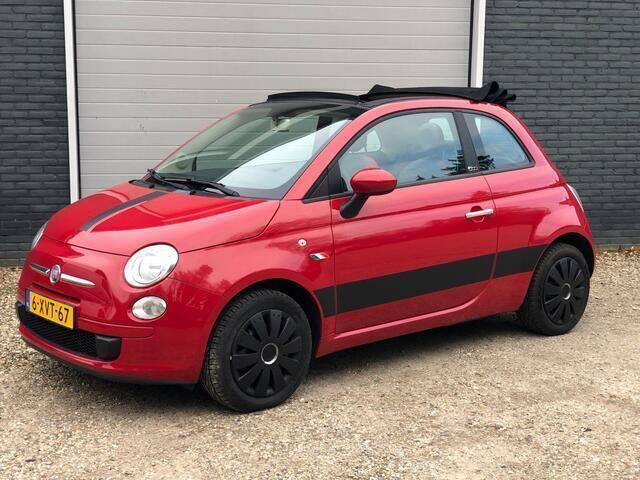 Occasion Fiat 500C 60 PK (44 kW) 2014 Rood Cabriolet