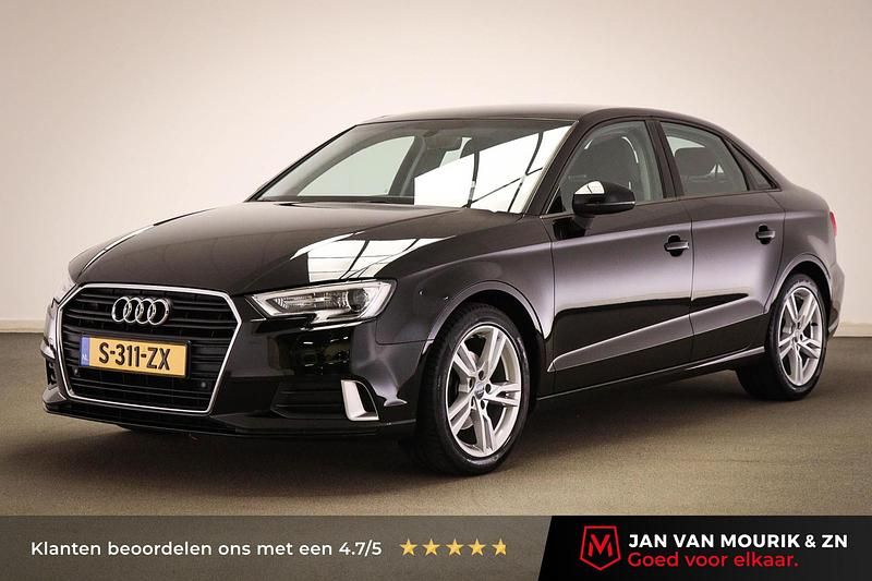 Zwart Gebruikt 2018 Audi A3 Design Sedan | € 19.245 - Afbeelding 1/4