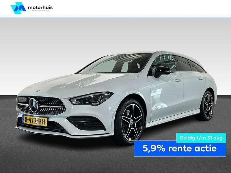 Wit Gebruikt 2022 Mercedes CLA250e Shooting Brake AMG line Stationwagen | € 32.995 (Eerlijke prijs) - Afbeelding 1/4