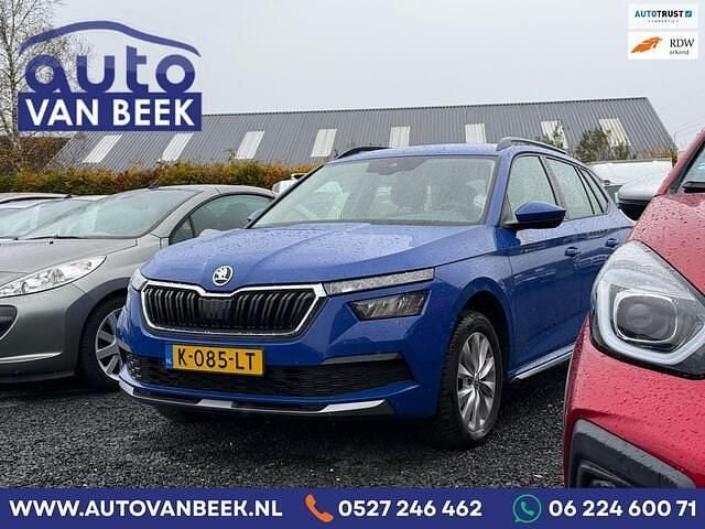 Blauw Gebruikt 2021 Skoda Kamiq Style SUV | € 16.950 (Goede deal) - Afbeelding 1/4