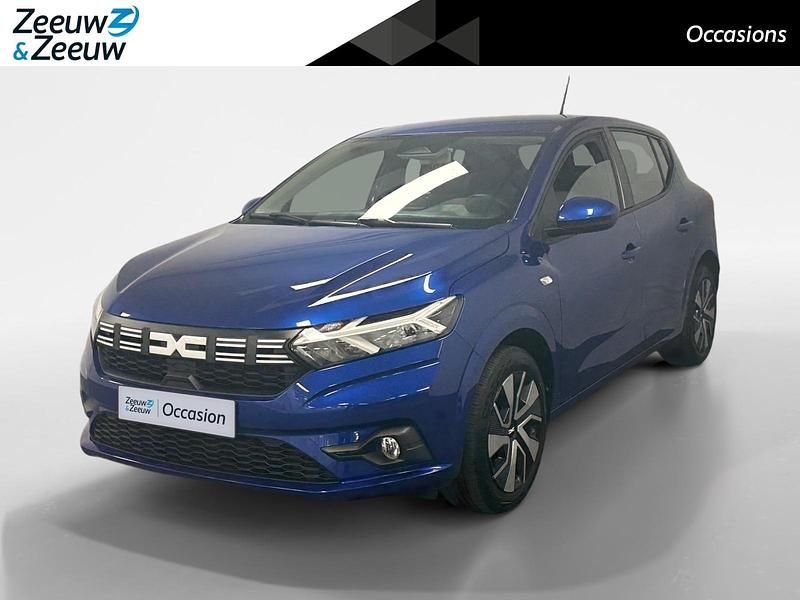 Blauw Occasion 2024 Dacia Sandero Expression Hatchback | € 17.935 (Eerlijke prijs) - Afbeelding 1/4