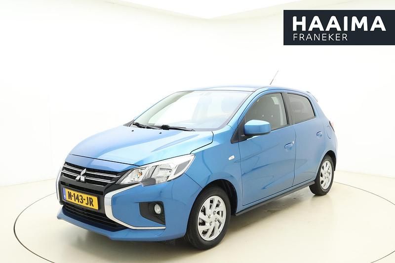 Blauw Gebruikt 2021 Mitsubishi Space Star Intense Hatchback | € 13.945 (Eerlijke prijs) - Afbeelding 1/4