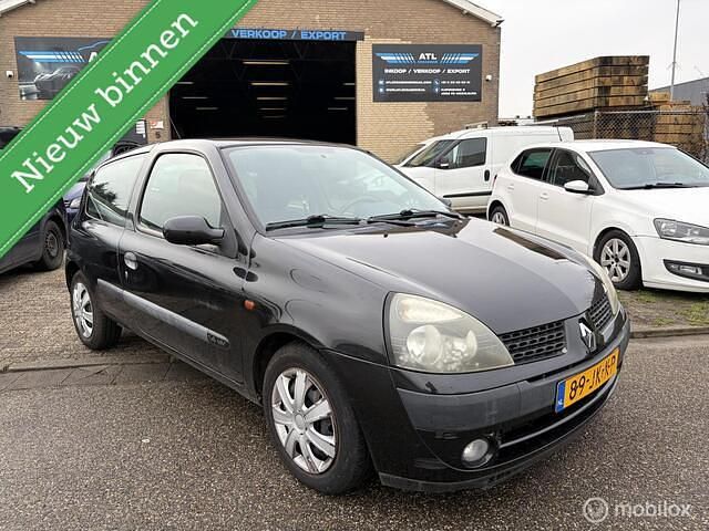 Zwart Occasion 2002 Renault Clio II Extreme Hatchback | € 1.399 (Eerlijke prijs) - Afbeelding 1/4