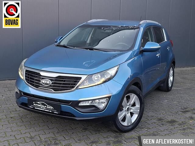 Blauw Gebruikt 2012 Kia Sportage Comfort SUV | € 7.350 (Super prijs) - Afbeelding 1/4