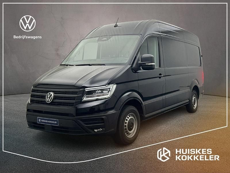 Zwart Occasion 2024 VW Crafter Exclusive Van | € 43.790 (Eerlijke prijs) - Afbeelding 1/4