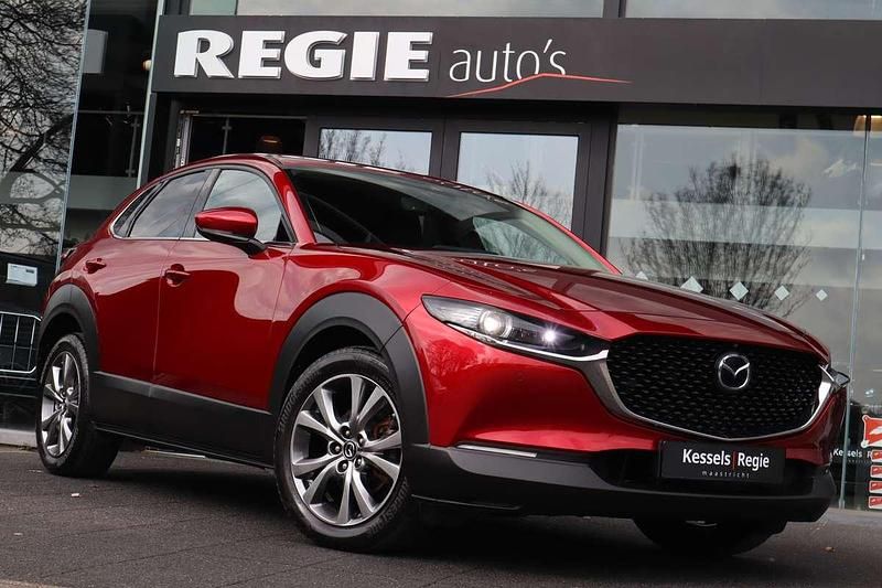 Rood Gebruikt 2019 Mazda CX-30 Luxury SUV | € 19.950 (Eerlijke prijs) - Afbeelding 1/4