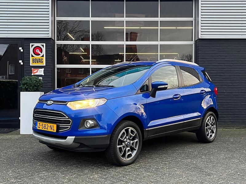 Blauw Occasion 2015 Ford Ecosport Titanium SUV | € 7.995 (Eerlijke prijs) - Afbeelding 1/4