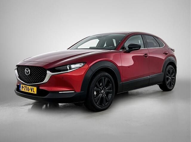 Rood (parellak) Occasion 2022 Mazda CX-30 Sportive SUV | € 29.995 (Eerlijke prijs) - Afbeelding 1/4