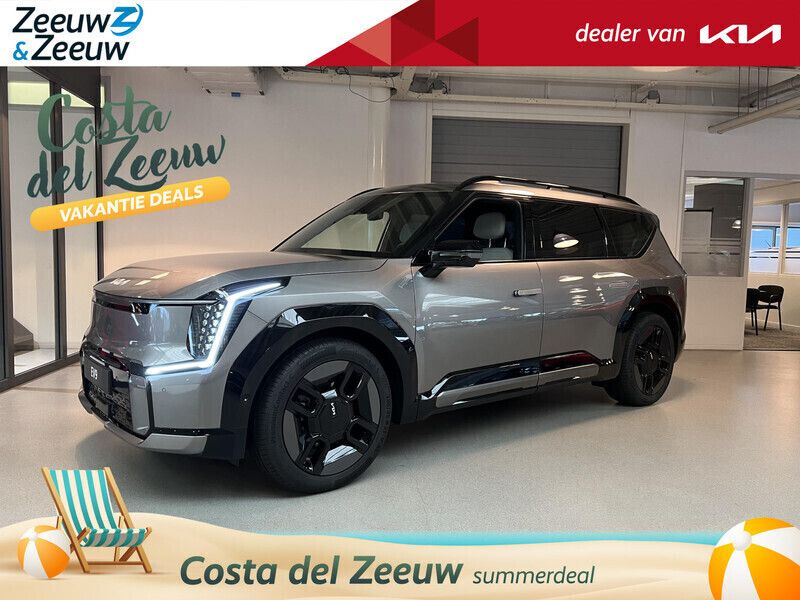 Pebble grey Nieuw 2024 Kia EV9 GT-Line SUV | € 75.790 (Eerlijke prijs) - Afbeelding 1/4