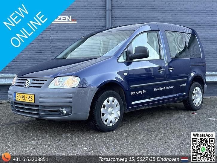 Blauw Gebruikt 2005 VW Caddy Comfortline MPV | € 2.950 (Super prijs) - Afbeelding 1/4