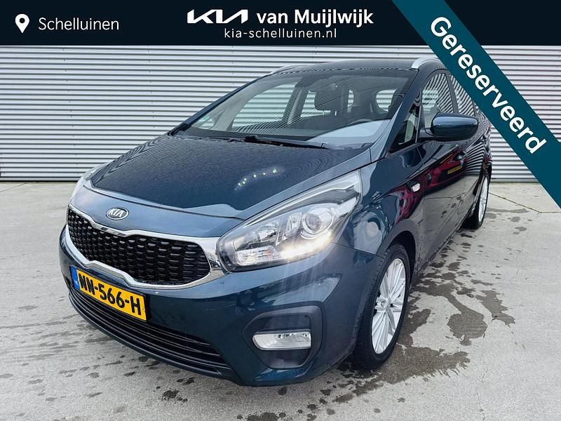 Blauw Occasion 2017 Kia Carens First Edition MPV | € 15.650 (Eerlijke prijs) - Afbeelding 1/4