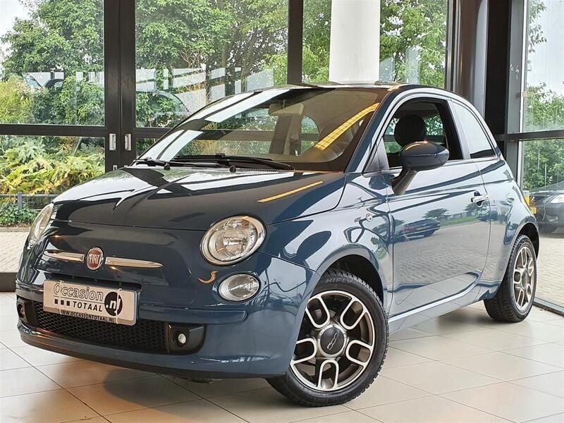 Blauw Gebruikt 2008 Fiat 500 Hatchback | € 3.950 (Iets duurder) - Afbeelding 1/4