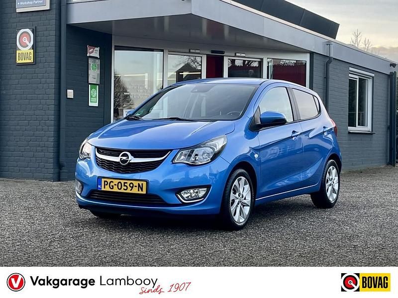 Blauw Gebruikt 2017 Opel Karl Innovation Hatchback | € 9.450 (Eerlijke prijs) - Afbeelding 1/4