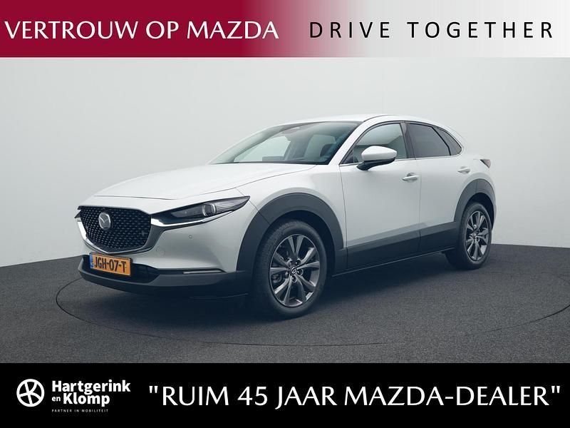 Wit Nieuw 2025 Mazda CX-30 Exclusive-Line SUV | € 39.950 (Eerlijke prijs) - Afbeelding 1/4