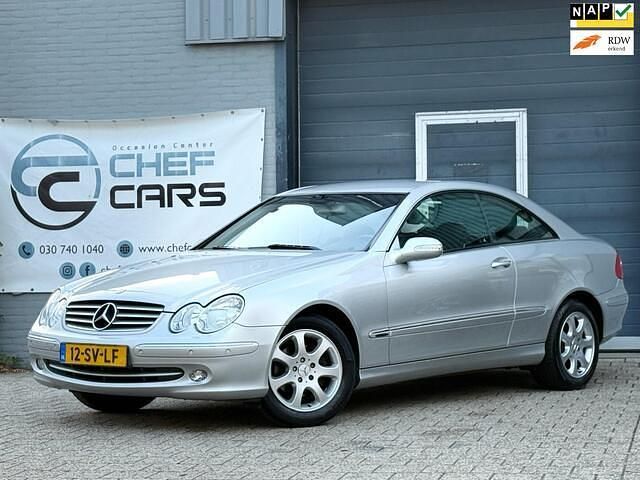 Grijs Gebruikt 2006 Mercedes CLK200 Coupé | € 3.995 (Eerlijke prijs) - Afbeelding 1/4