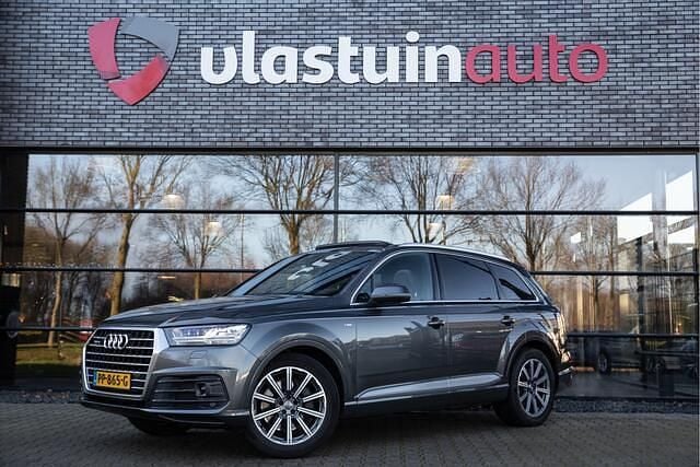 Grijs Gebruikt 2015 Audi Q7 Proline SUV | € 24.950 (Goede deal) - Afbeelding 1/4