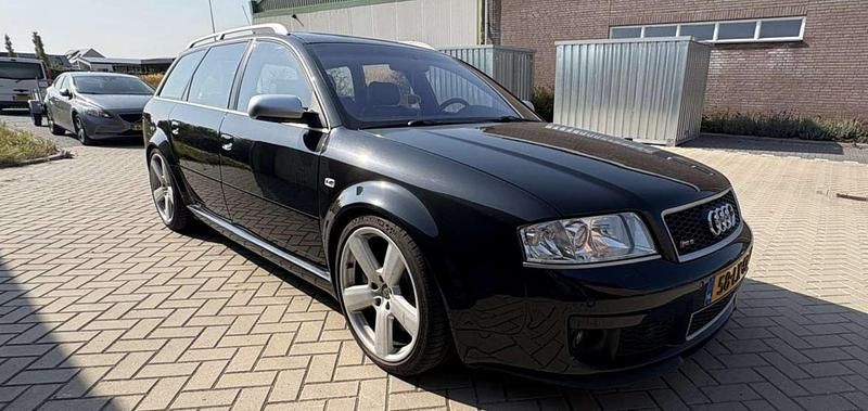 Zwart Gebruikt 2003 Audi RS6 Stationwagen | € 26.000 - Afbeelding 1/4