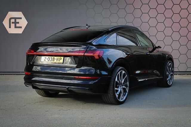 Occasion Audi e-tron Sportback Exclusive 300 kW (409 PK) 2021 Zwart SUV