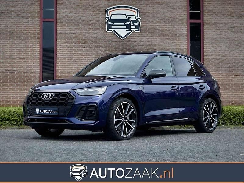 Blauw (metallic) Occasion 2022 Audi Q5 Comfort SUV | € 52.850 (Duur) - Afbeelding 1/4