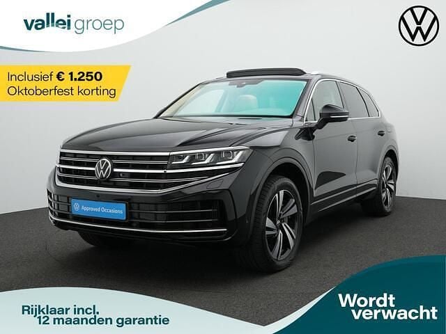 Zwart Gebruikt 2024 VW Touareg Elegance SUV | € 66.950 (Super prijs) - Afbeelding 1/4