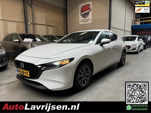 Wit Occasion 2021 Mazda 3 Hatchback | € 19.999 (Super prijs) - Afbeelding 1/4