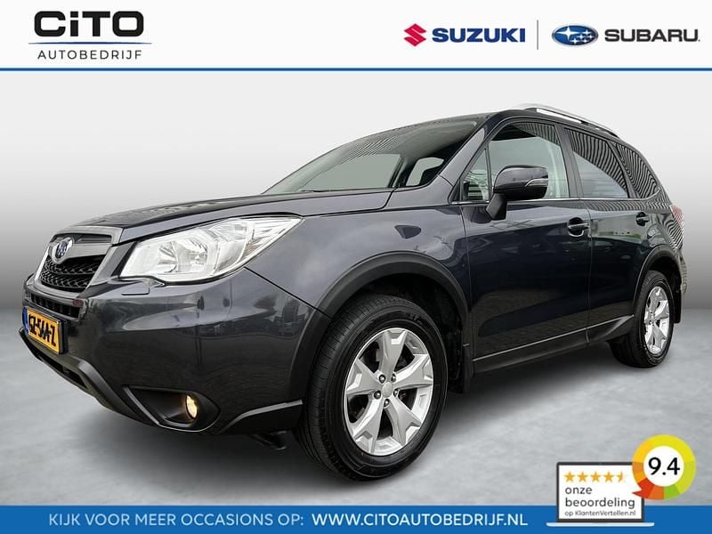 Grijs Gebruikt 2015 Subaru Forester Premium SUV | € 13.950 (Eerlijke prijs) - Afbeelding 1/4