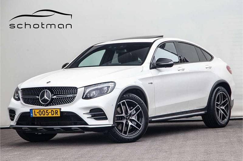 Wit Gebruikt 2017 Mercedes GLC43 AMG AMG Coupé | € 39.500 (Goede deal) - Afbeelding 1/4