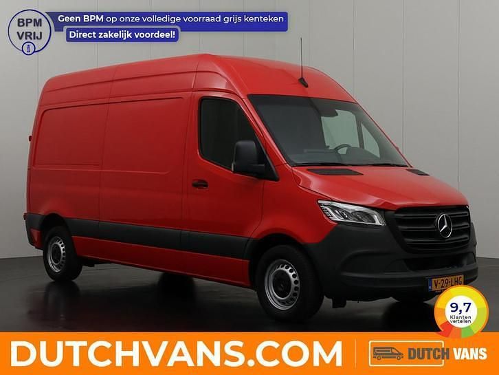 Rood Gebruikt 2021 Mercedes Sprinter Van | € 20.800 (Super prijs) - Afbeelding 1/4