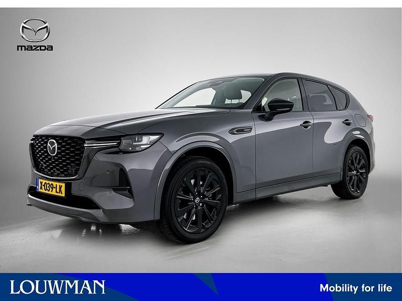 Machine grey (donker grijs metallic) Occasion 2023 Mazda CX-60 Homura-Line SUV | € 39.945 (Iets duurder) - Afbeelding 1/4
