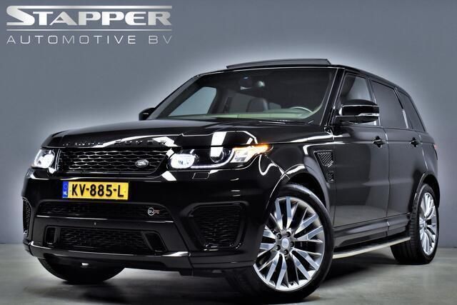 Zwart Gebruikt 2016 Land Rover Range Rover Sport SVR SUV | € 68.995 - Afbeelding 1/4