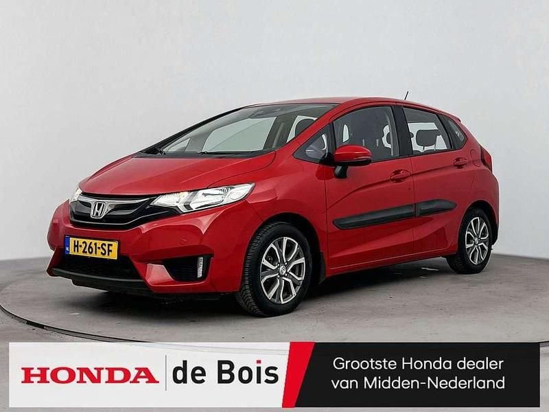 Rood Occasion 2016 Honda Jazz Comfort Hatchback | € 13.400 (Eerlijke prijs) - Afbeelding 1/3