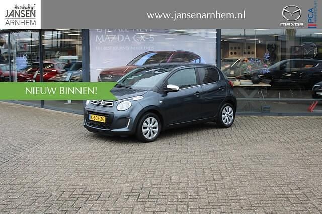 Grijs Gebruikt 2021 Citroën C1 Feel Hatchback | € 10.450 (Eerlijke prijs) - Afbeelding 1/4