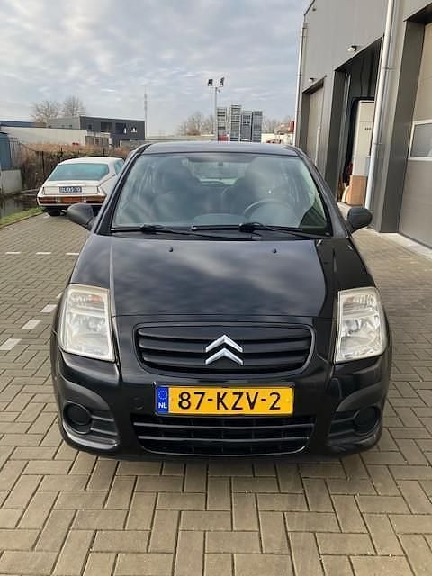 Zwart Gebruikt 2010 Citroën C2 Furio Hatchback | € 1.950 (Eerlijke prijs) - Afbeelding 1/4