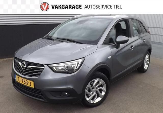 Grijs Gebruikt 2019 Opel Crossland X Innovation SUV | € 13.900 (Goede deal) - Afbeelding 1/4