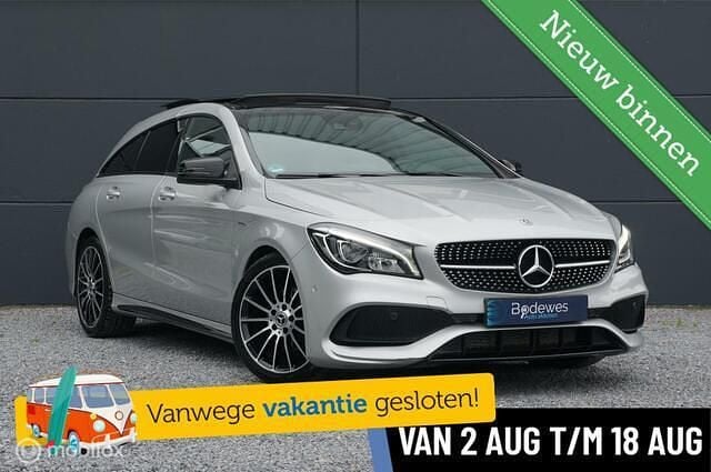 Grijs Gebruikt 2018 Mercedes CLA180 Shooting Brake AMG Stationwagen | € 18.990 (Goede deal) - Afbeelding 1/4