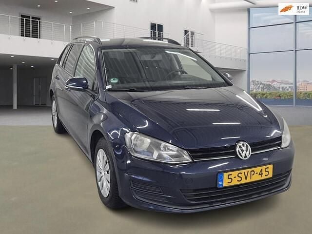 Blauw Gebruikt 2014 VW Golf VII Trendline Stationwagen | € 4.950 (Goede deal) - Afbeelding 1/4