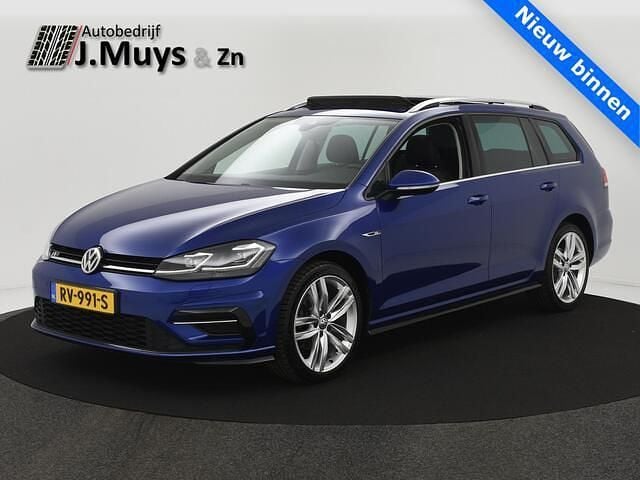 Blauw Gebruikt 2017 VW Golf VII Highline Stationwagen | € 16.990 (Eerlijke prijs) - Afbeelding 1/4