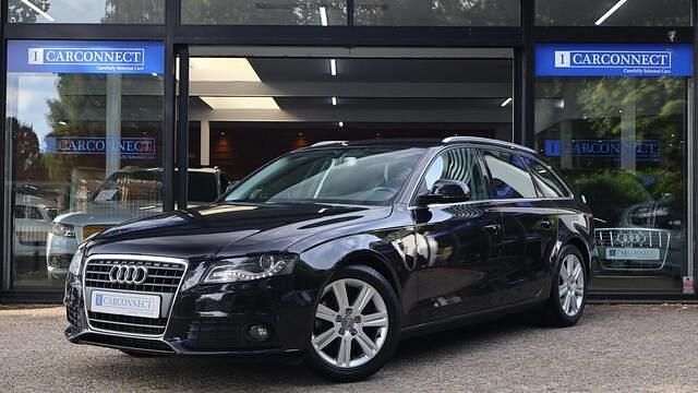 Zwart Gebruikt 2008 Audi A4 Proline Stationwagen | € 8.390 (Eerlijke prijs) - Afbeelding 1/4