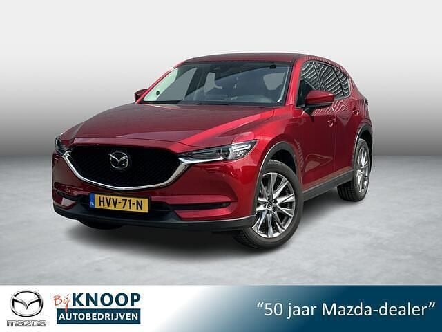 Soul red crystal metallic (46v) Gebruikt 2020 Mazda CX-5 Luxury SUV | € 31.900 (Eerlijke prijs) - Afbeelding 1/4