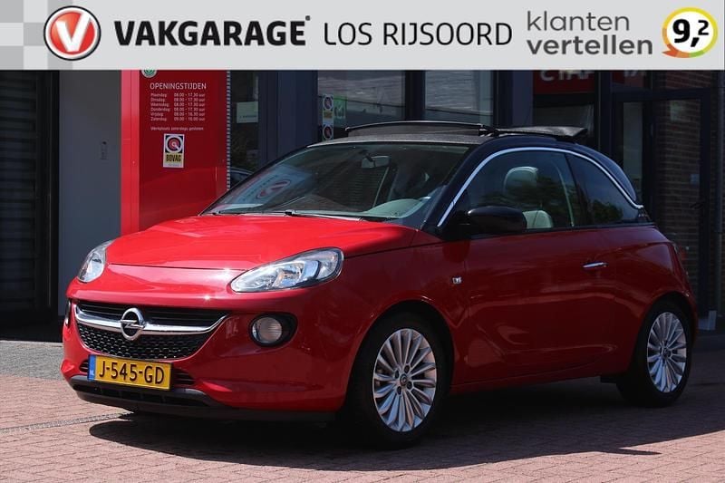 Rood Gebruikt 2016 Opel Adam Glam Hatchback | € 9.785 (Eerlijke prijs) - Afbeelding 1/4