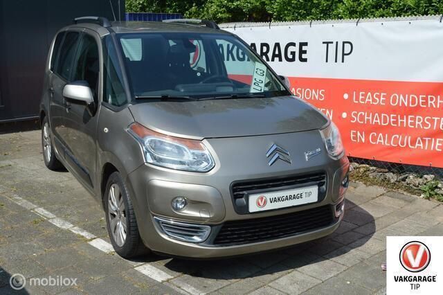 Beige Gebruikt 2010 Citroën C3 Picasso Exclusive MPV | € 4.950 - Afbeelding 1/4