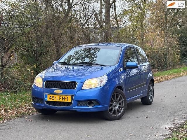 Blauw Occasion 2010 Chevrolet Aveo LS Hatchback | € 1.750 (Goede deal) - Afbeelding 1/4