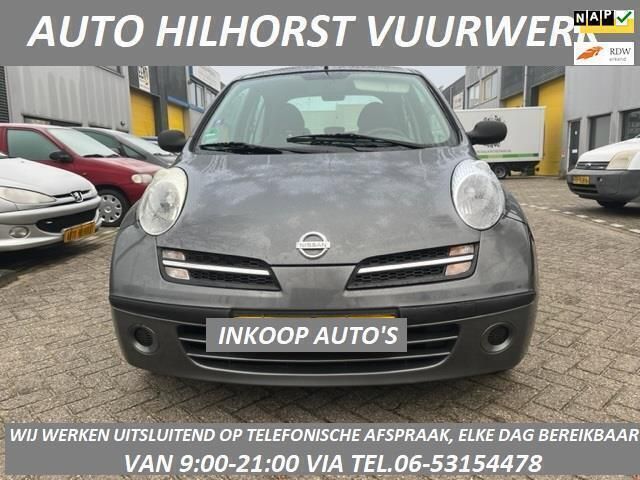 Grijs Gebruikt 2007 Nissan Micra S Hatchback | € 499 (Super prijs) - Afbeelding 1/2