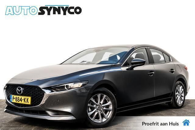 Grijs Gebruikt 2022 Mazda 3 Comfort Sedan | € 19.450 (Eerlijke prijs) - Afbeelding 1/4