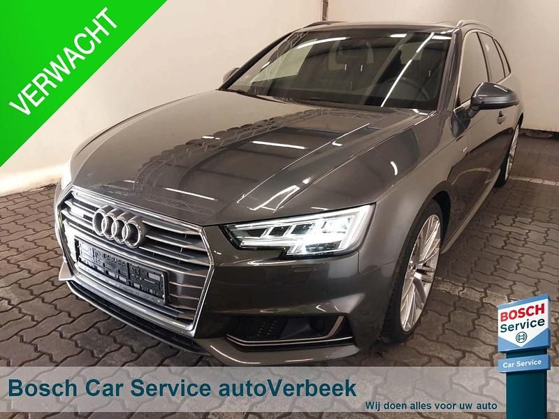 Grijs Gebruikt 2018 Audi A4 S-Line Stationwagen | € 29.990 (Duur) - Afbeelding 1/4