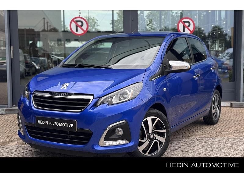 Blauw Gebruikt 2020 Peugeot 108 Allure Hatchback | € 10.995 (Eerlijke prijs) - Afbeelding 1/3