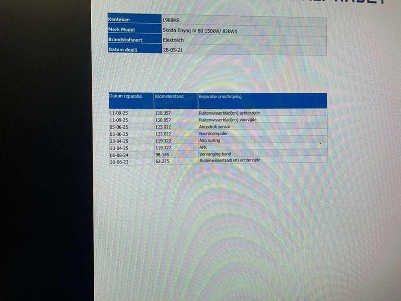 Grijs Gebruikt 2021 Skoda Enyaq iV SUV | € 20.645 (Super prijs) - Afbeelding 1/1